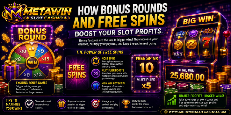 How Bonus Rounds and Free Spins Boost Your Slot Profits