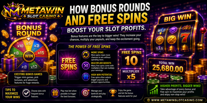 How Bonus Rounds and Free Spins Boost Your Slot Profits