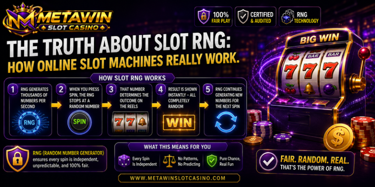 The Truth About Slot RNG How Online Slot Machines Really Work