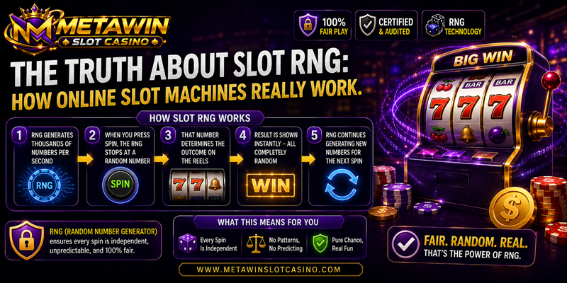 The Truth About Slot RNG How Online Slot Machines Really Work