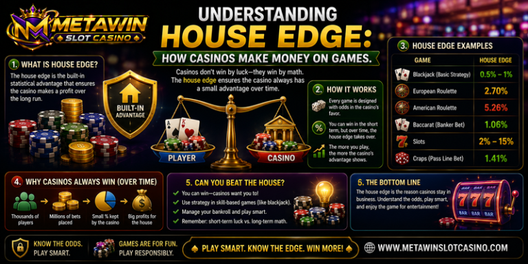 Understanding House Edge How Casinos Make Money on Games