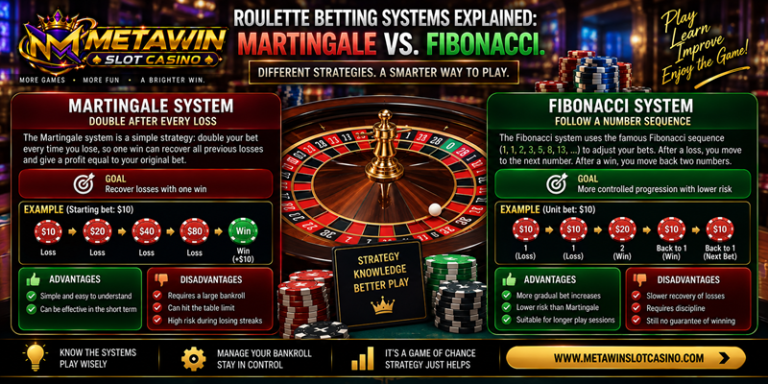 Roulette Betting Systems Explained Martingale vs. Fibonacci
